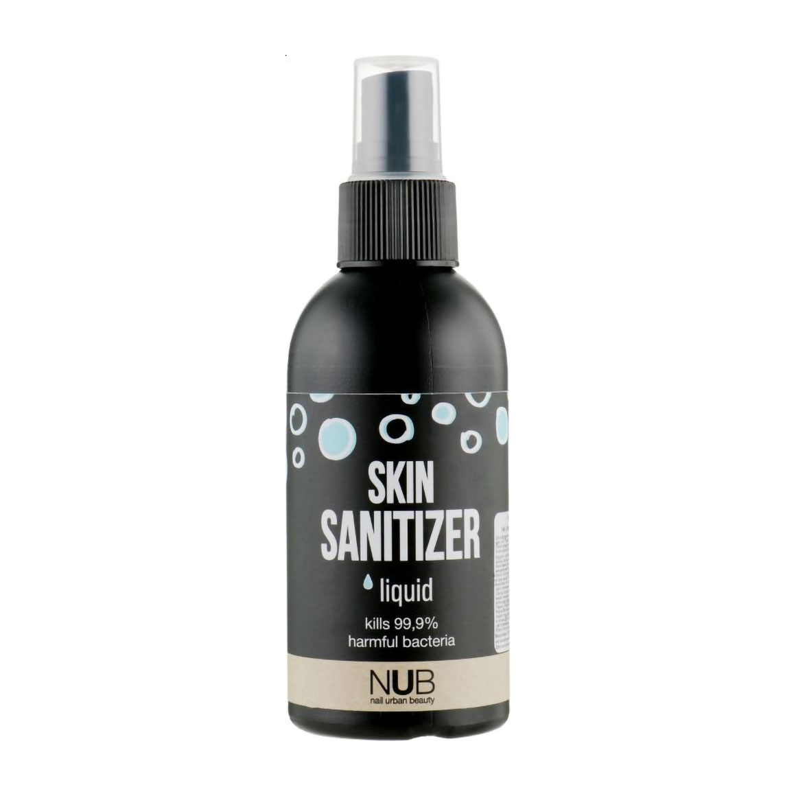 Антисептичний спрей для шкіри рук та ніг NUB Skin Sanitizer Liquid Lime &amp; Peppermint з ароматом лайма та перцевої м'яти, 150 мл